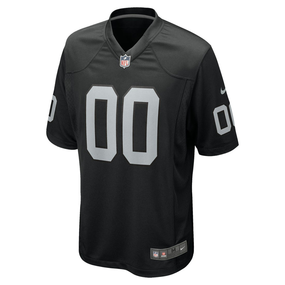 Las Vegas Raiders Custom Game Jersey - Black