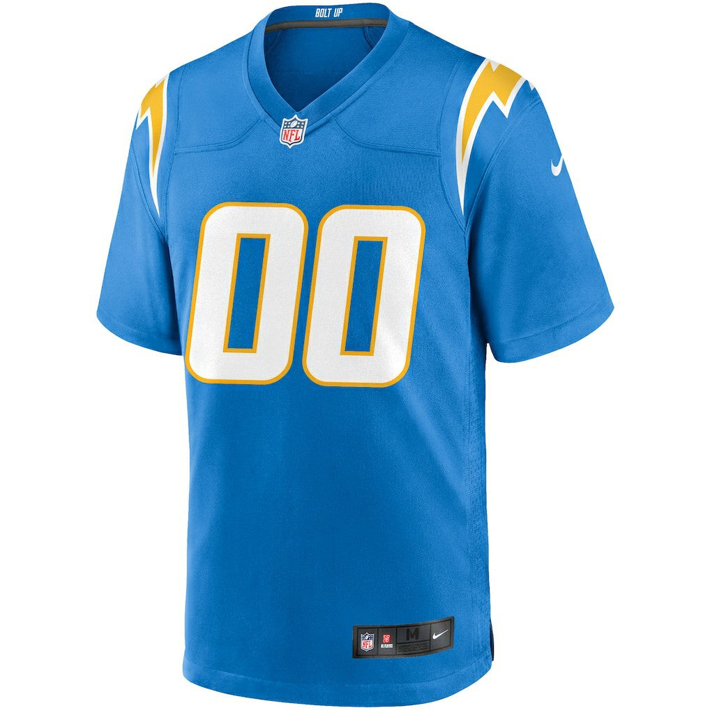 Los Angeles Chargers Custom Game Jersey - Powder Blue