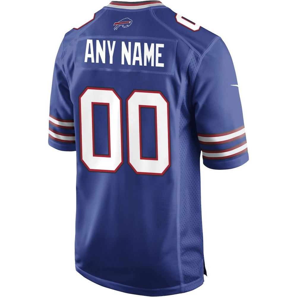 Buffalo Bills Custom Game Jersey - Royal