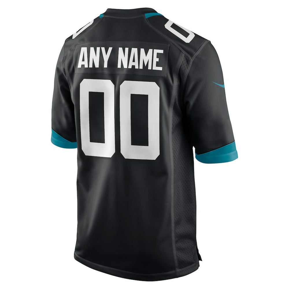 Jacksonville Jaguars Custom Game Jersey - Black