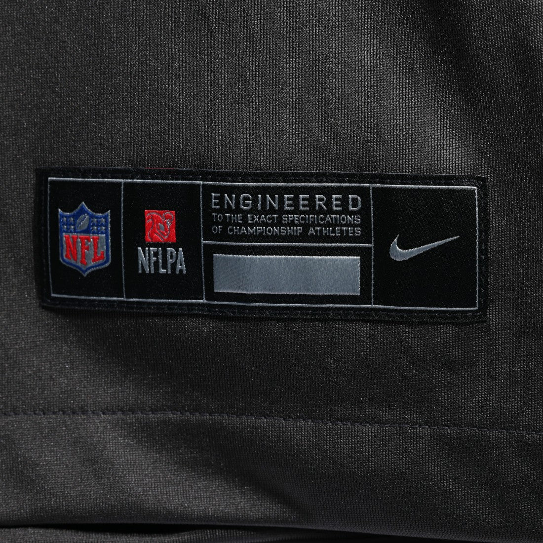 Tampa Bay Buccaneers Alternate Custom Game Jersey - Pewter