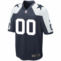 Dallas Cowboys Alternate Custom Game Jersey - Navy