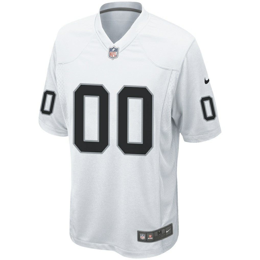 Las Vegas Raiders Custom Game Jersey - White