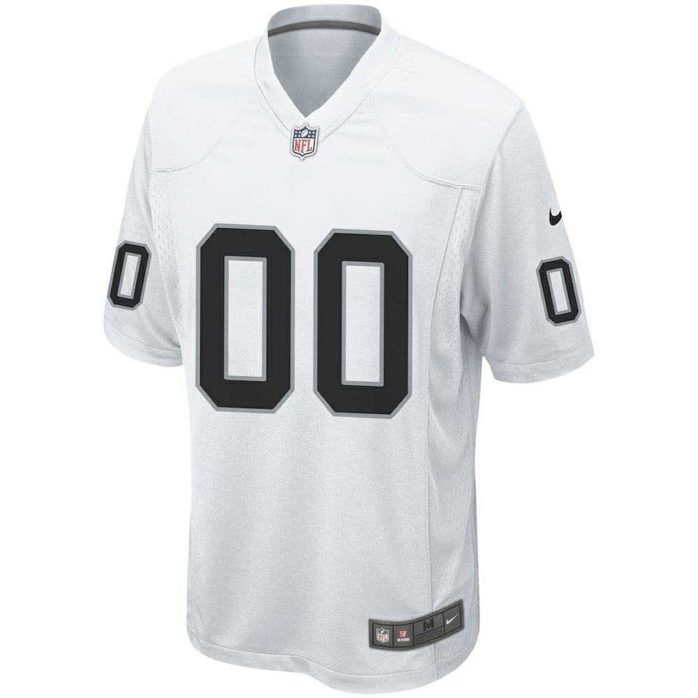 Las Vegas Raiders Custom Game Jersey - White