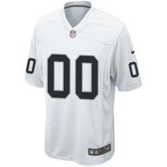 Las Vegas Raiders Custom Game Jersey - White