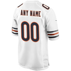 Chicago Bears Custom Game Jersey - White