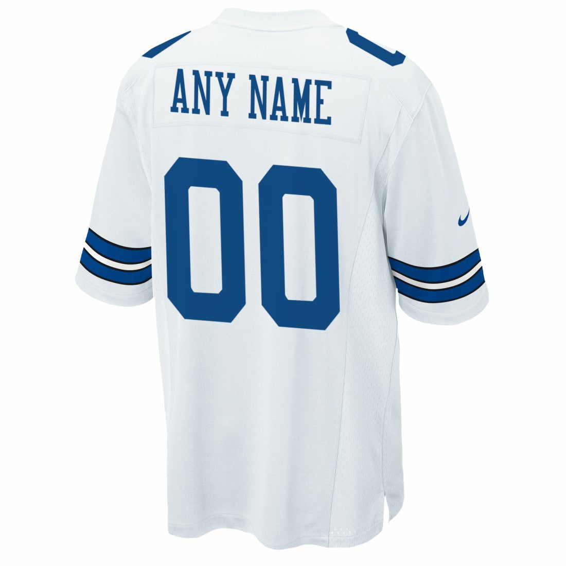 Dallas Cowboys Custom Game Jersey - White