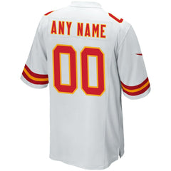Kansas City Chiefs Custom Game Jersey - White