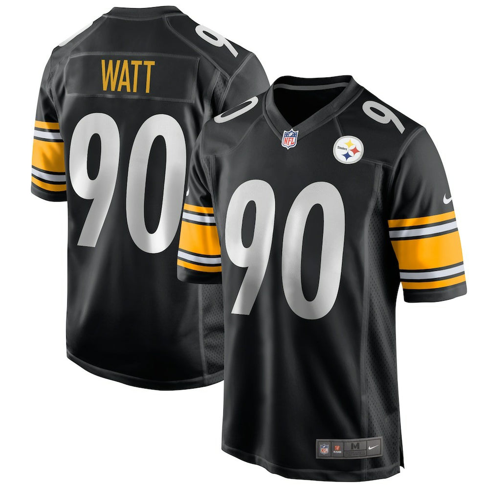 T.J. Watt Pittsburgh Steelers Game Jersey - Black