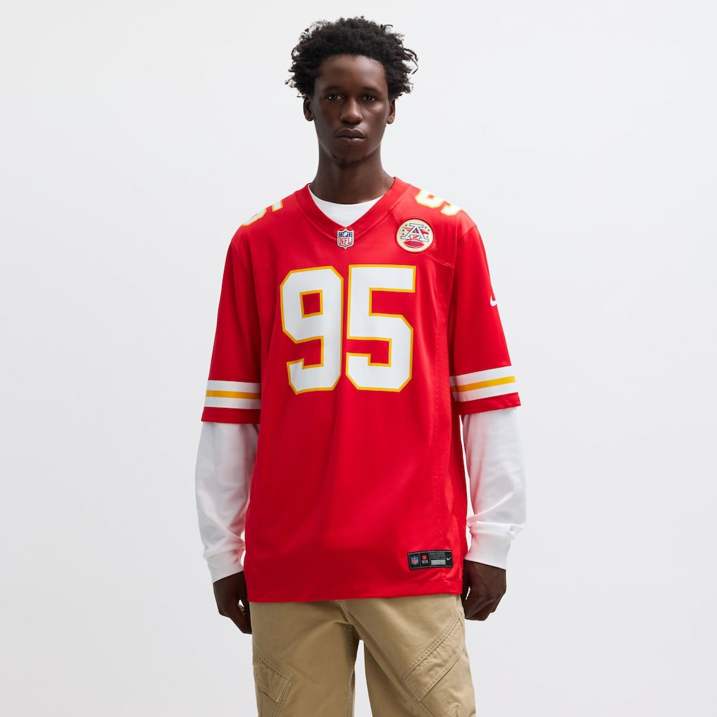 Chris Jones Kansas City Chiefs Game Jersey - Red