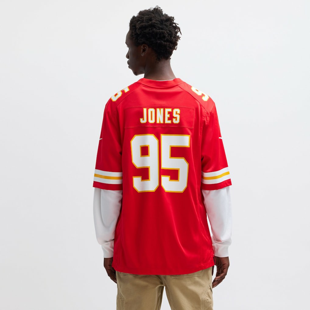 Chris Jones Kansas City Chiefs Game Jersey - Red
