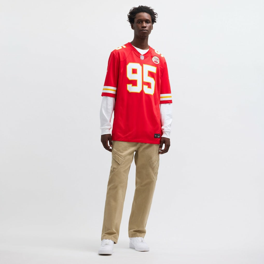 Chris Jones Kansas City Chiefs Game Jersey - Red