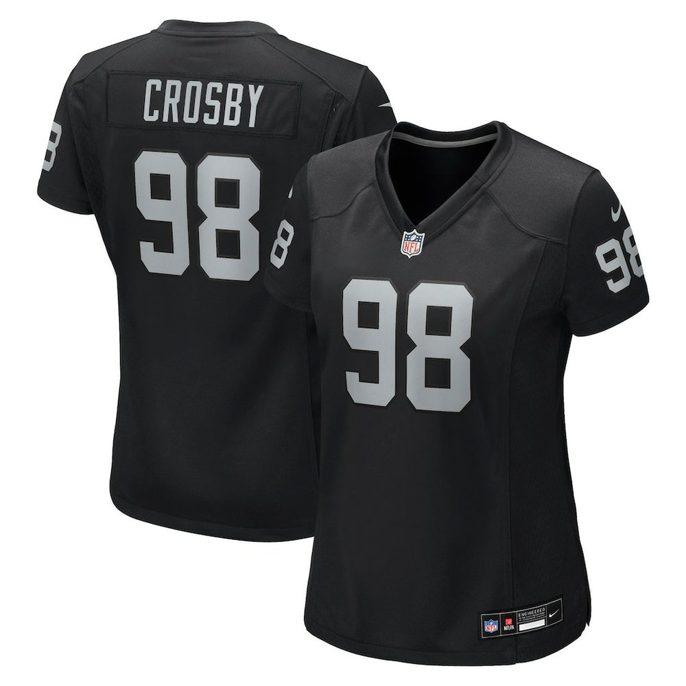 Maxx Crosby Las Vegas Raiders Women's Jersey - Black