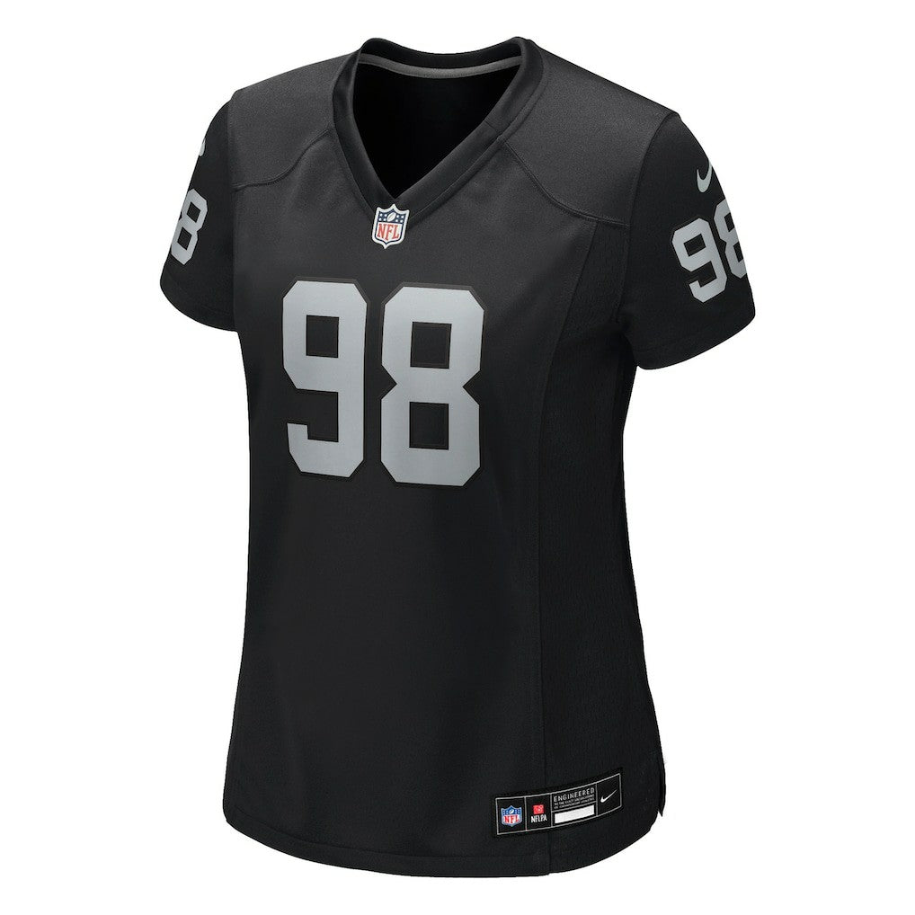 Maxx Crosby Las Vegas Raiders Women's Jersey - Black
