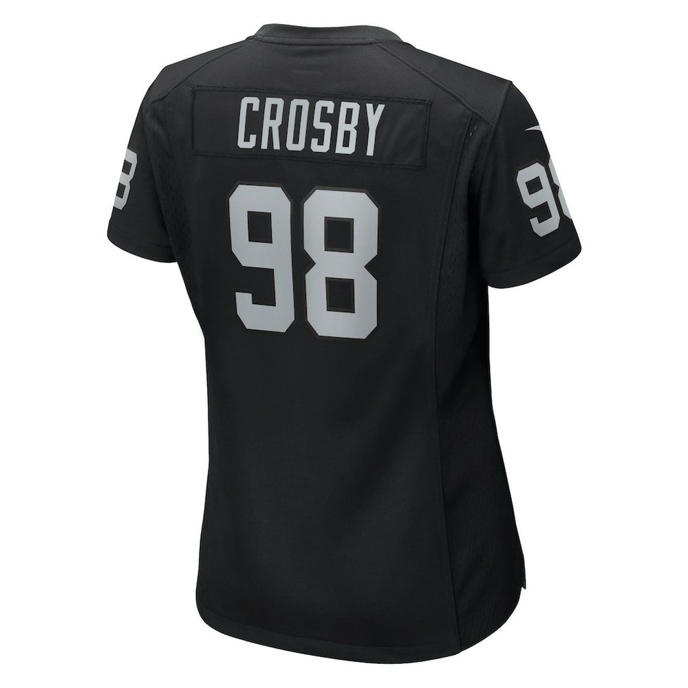 Maxx Crosby Las Vegas Raiders Women's Jersey - Black