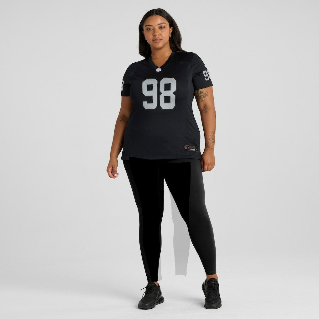Maxx Crosby Las Vegas Raiders Women's Jersey - Black