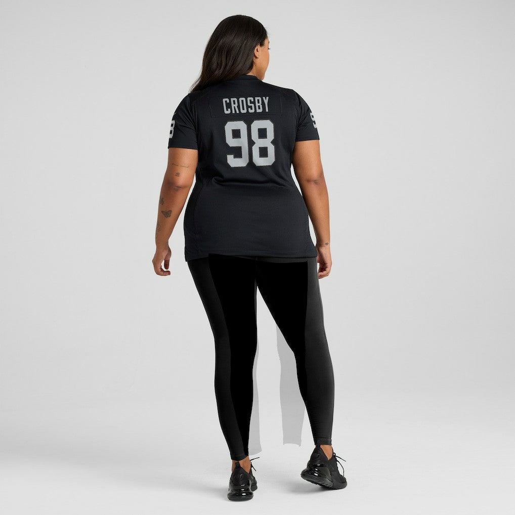 Maxx Crosby Las Vegas Raiders Women's Jersey - Black