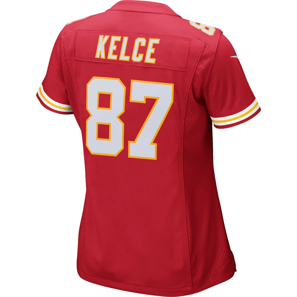 Travis Kelce Kansas City Chiefs Women's Game Jersey - Red