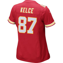 Travis Kelce Kansas City Chiefs Women's Game Jersey - Red
