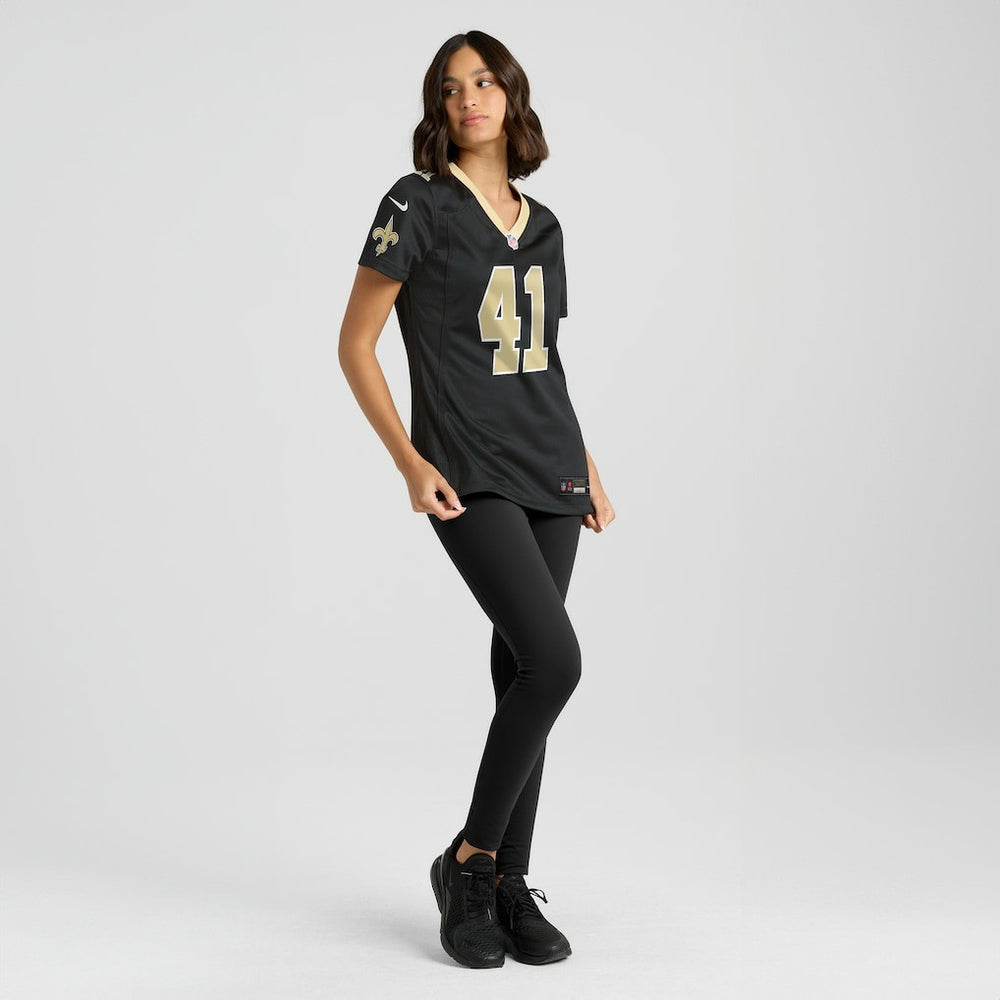 Alvin Kamara New Orleans Saints Women's Game Jersey - Black