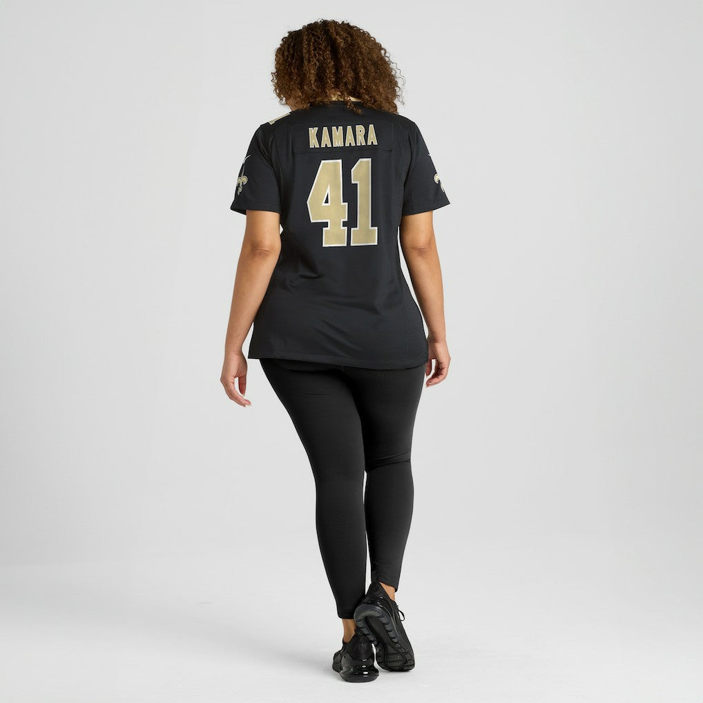Alvin Kamara New Orleans Saints Women's Game Jersey - Black