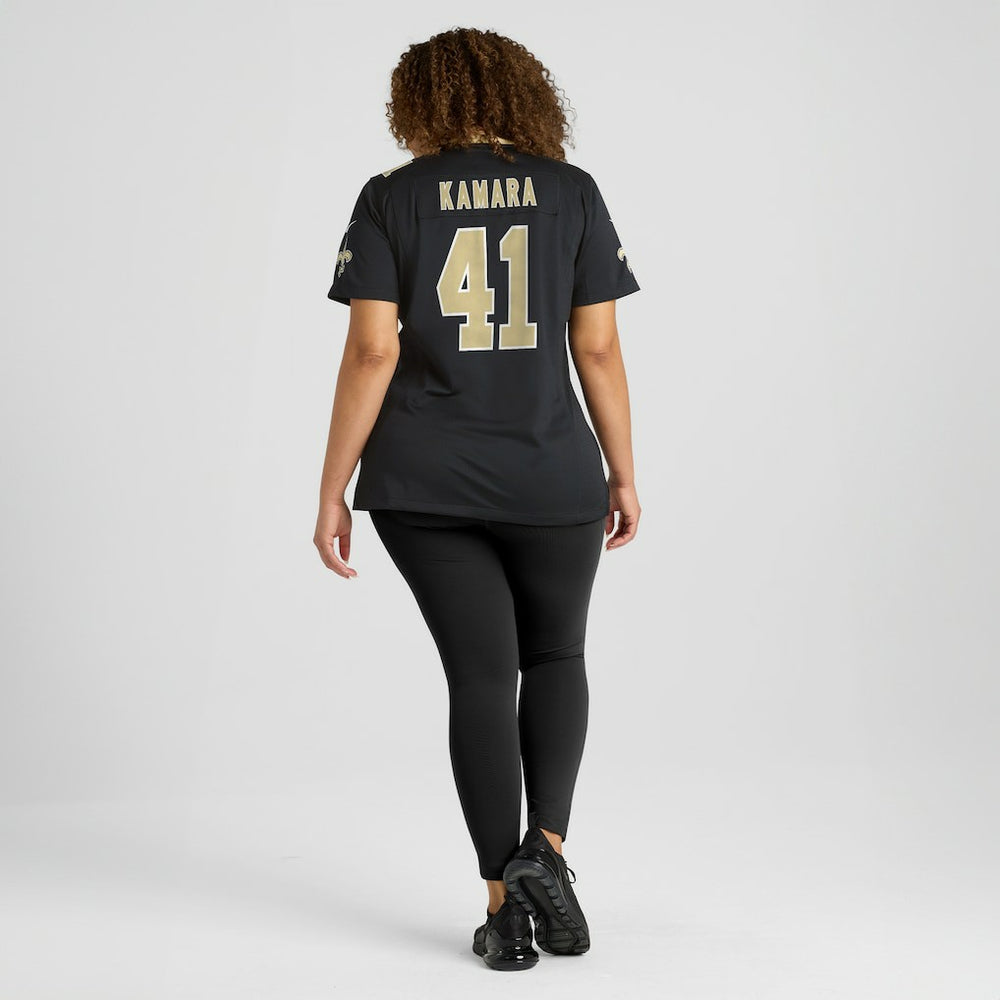 Alvin Kamara New Orleans Saints Women's Game Jersey - Black
