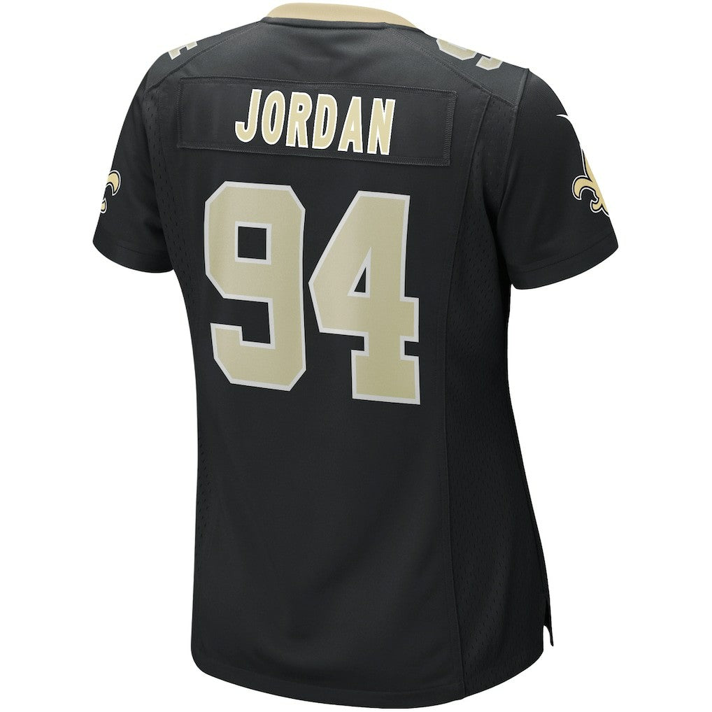 Cameron Jordan New Orleans Saints Women's Game Jersey - Black