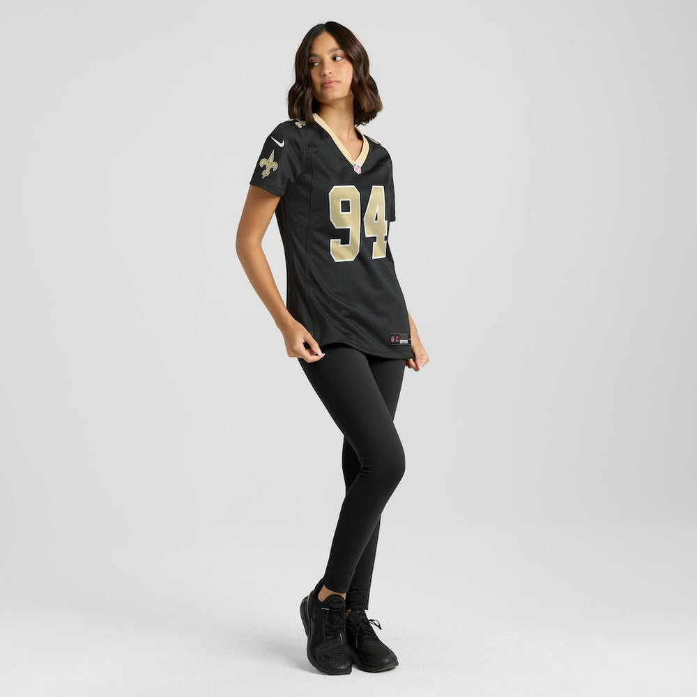 Cameron Jordan New Orleans Saints Women's Game Jersey - Black