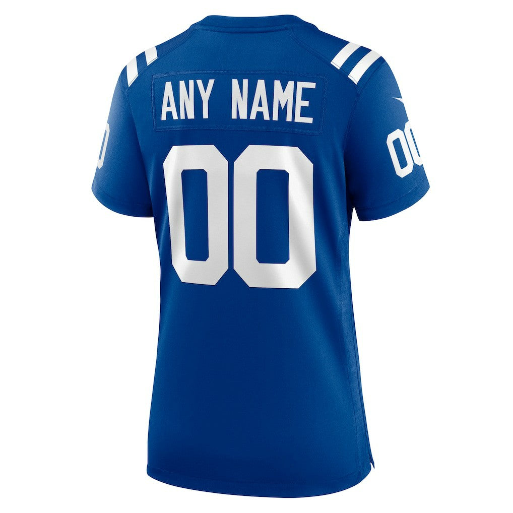 Indianapolis Colts Women's Custom Game Jersey - Royal