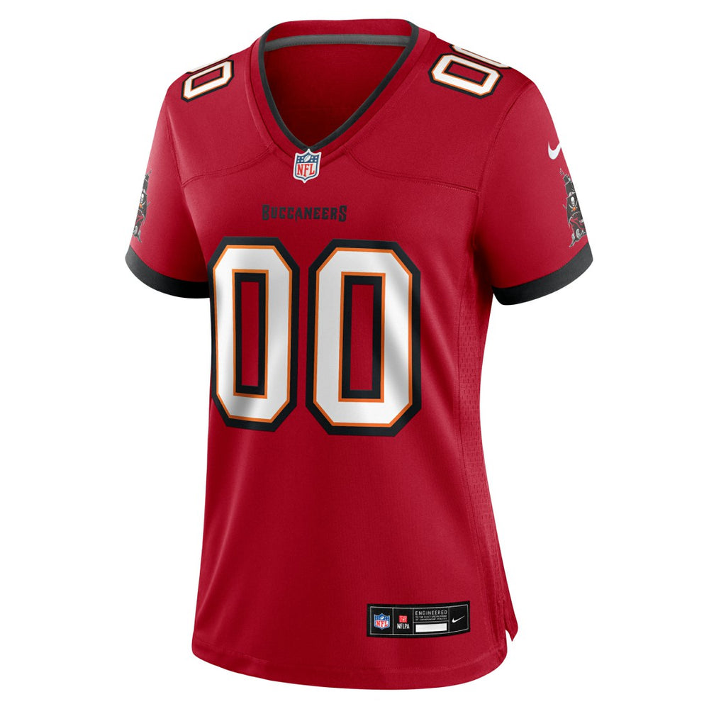 Tampa Bay Buccaneers Women's Custom Game Jersey - Red