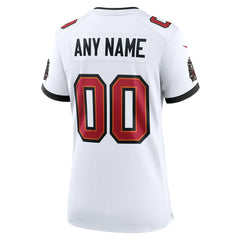 Tampa Bay Buccaneers Women's Custom Game Jersey - White