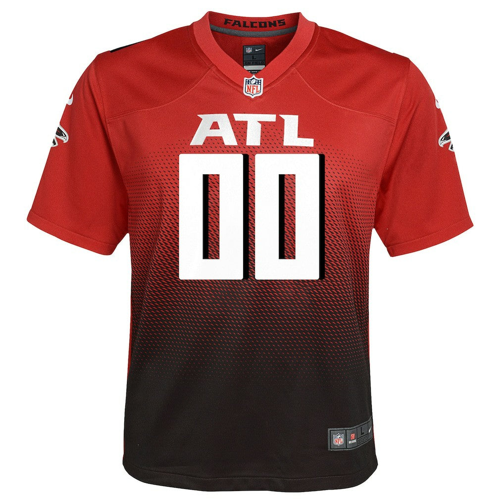 Atlanta Falcons Youth Alternate Custom Game Jersey - Red