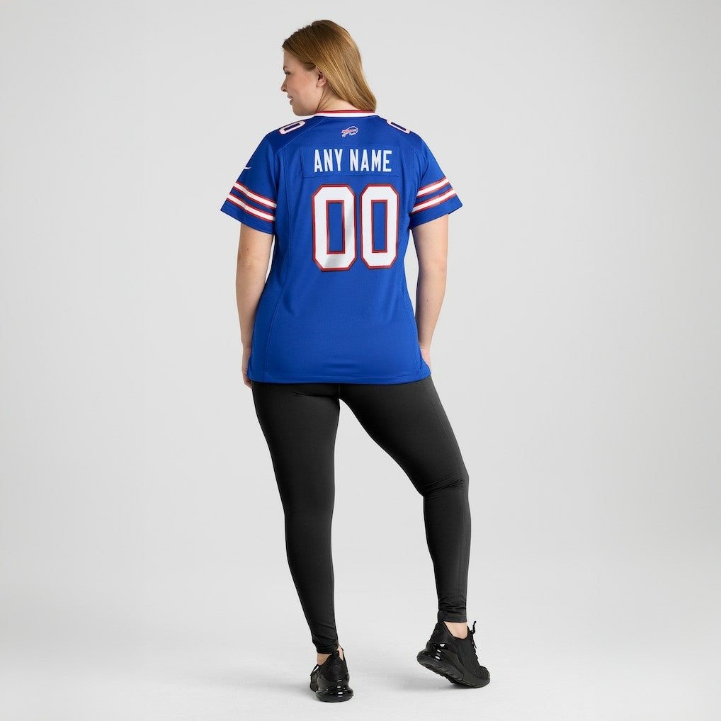 Buffalo Bills Women's Custom Game Jersey - Royal