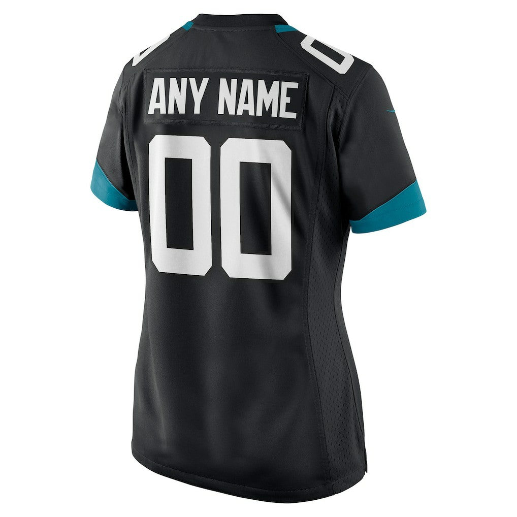 Jacksonville Jaguars Women's Custom Jersey - Black