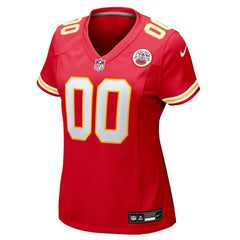 Kansas City Chiefs Women's Custom Game Jersey - Red