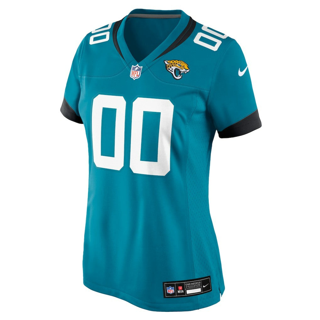 Jacksonville Jaguars Women's Custom Team Jersey - Teal