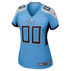 Tennessee Titans Women's Alternate Custom Game Jersey - Light Blue