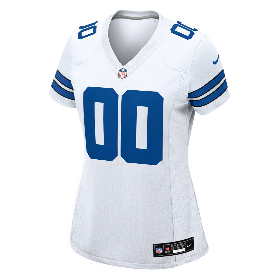 Dallas Cowboys Women's Custom Game Jersey - White