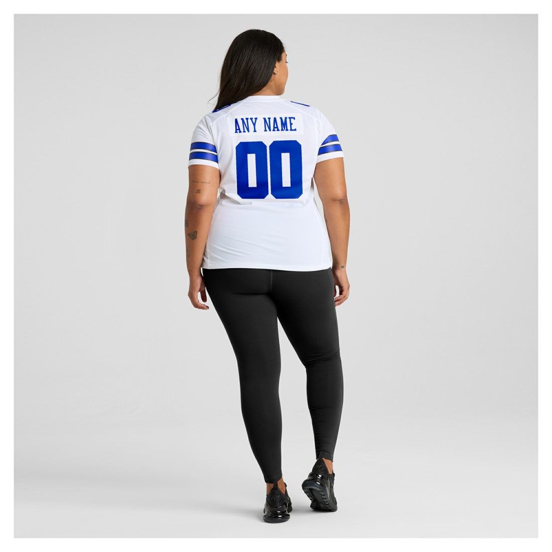Dallas Cowboys Women's Custom Game Jersey - White