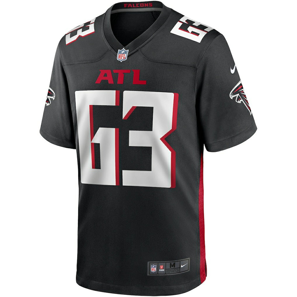Chris Lindstrom Atlanta Falcons Game Jersey - Black