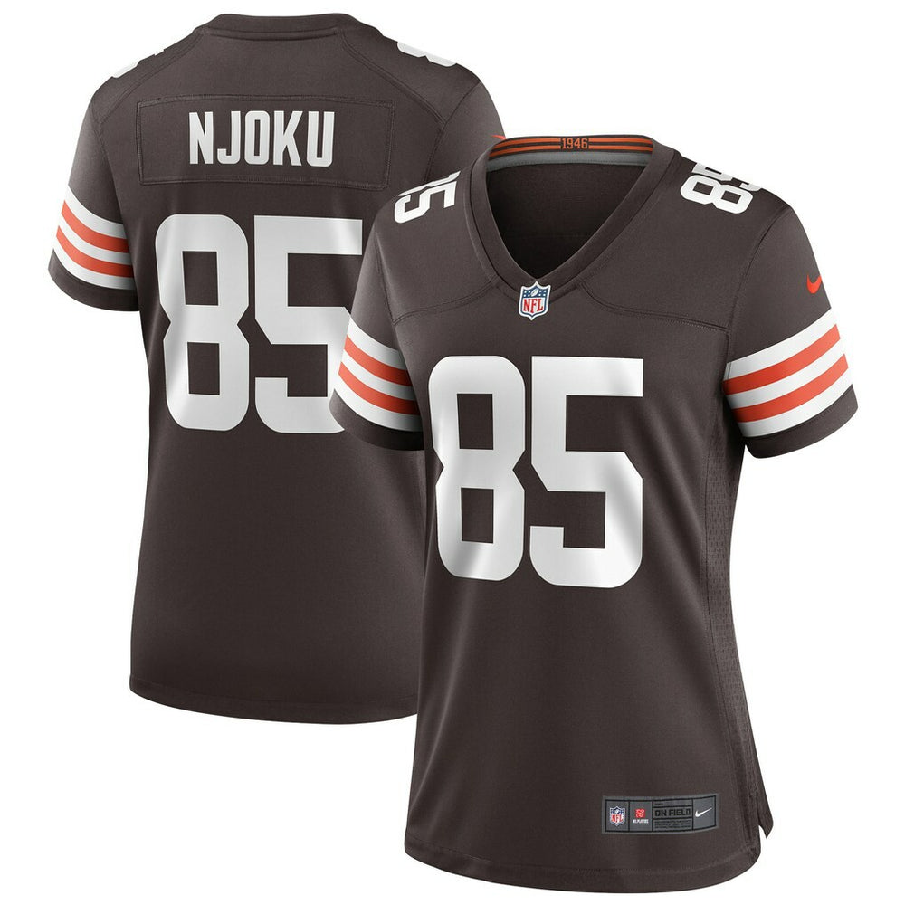 David Njoku Cleveland Browns Women's Player Game Jersey - Brown