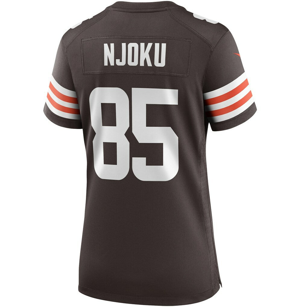 David Njoku Cleveland Browns Women's Player Game Jersey - Brown