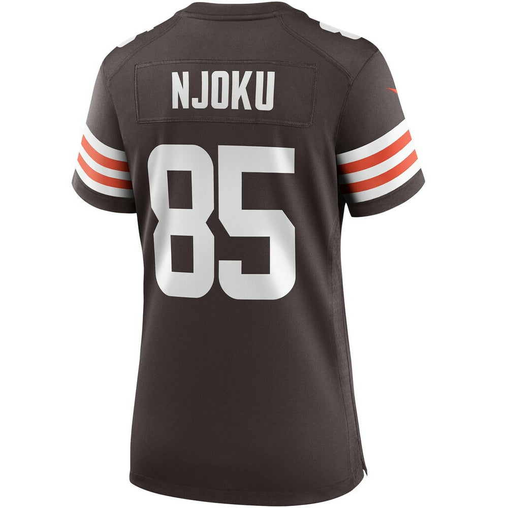 David Njoku Cleveland Browns Women's Player Game Jersey - Brown