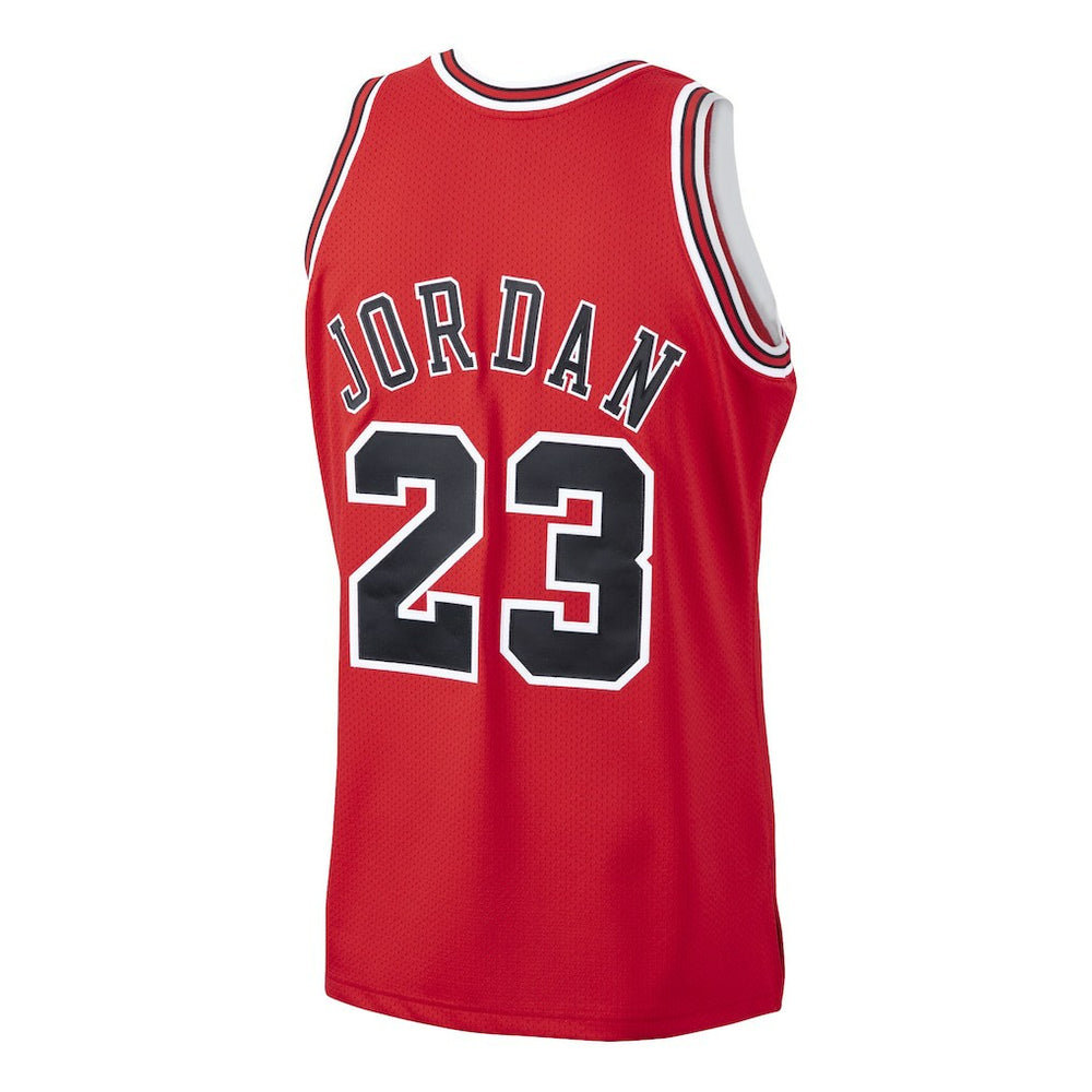 Michael Jordan Chicago Bulls 1997/98 Hardwood Classics Authentic Jersey sale - Scarlet