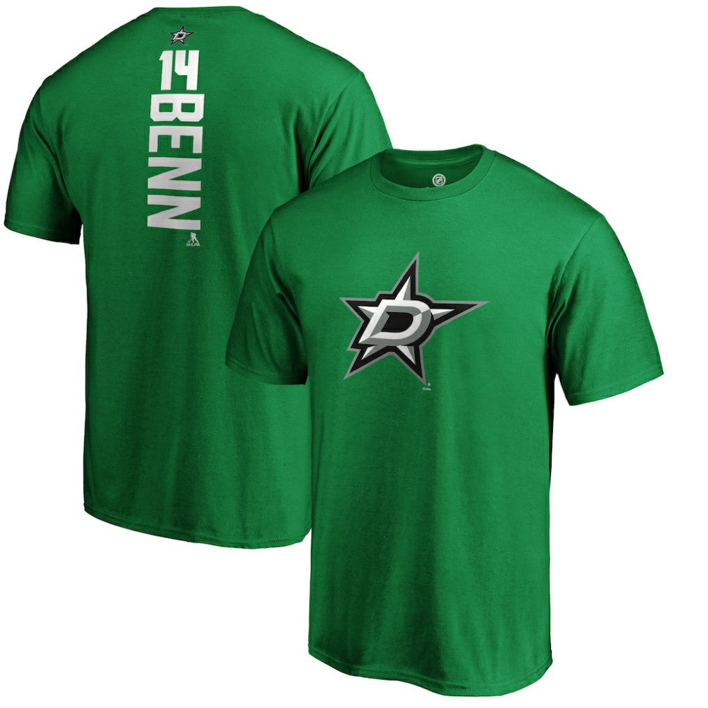 Jamie Benn Dallas Stars Playmaker T-Shirt Kelly Green