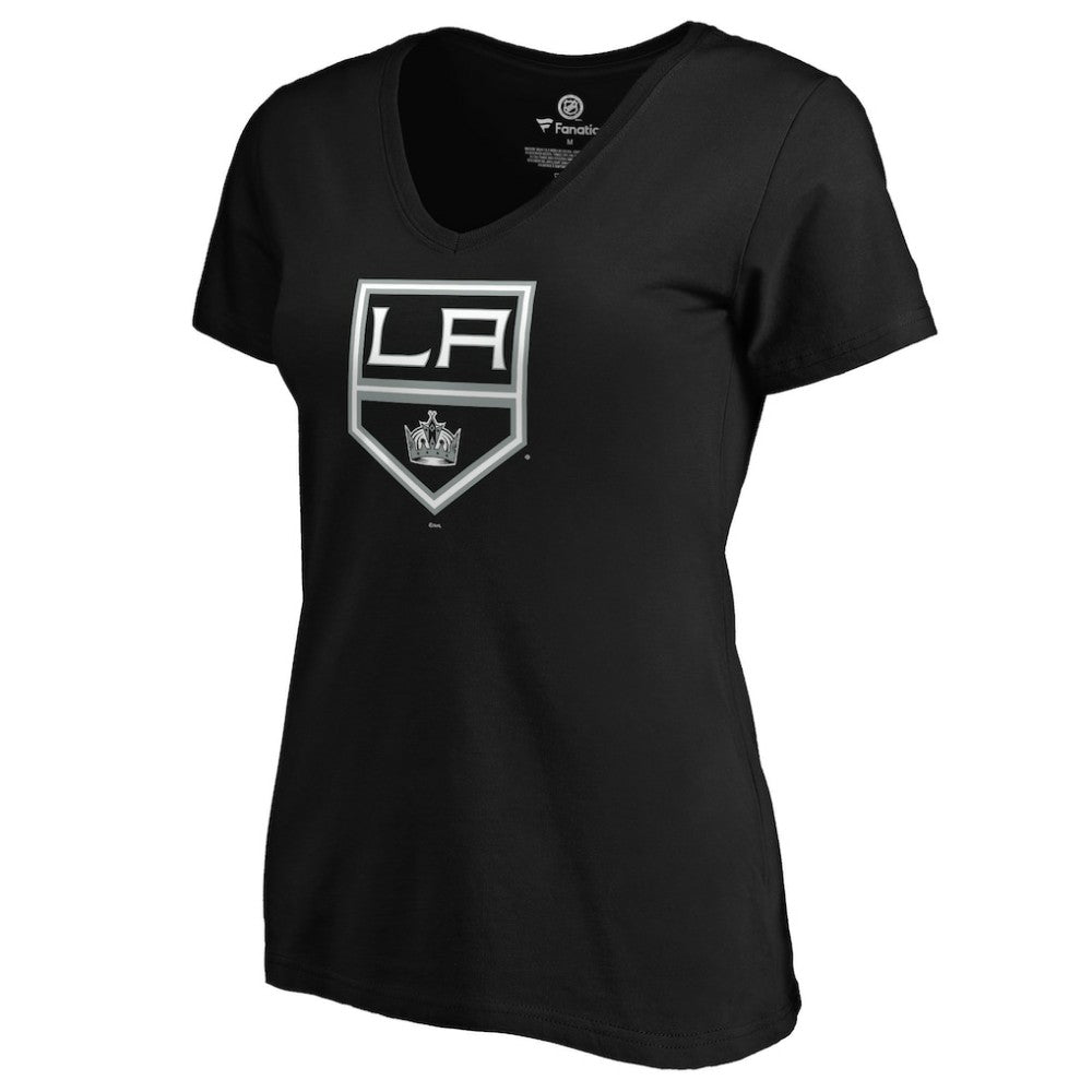 Anze Kopitar Los Angeles Kings Women's Playmaker V-Neck T-Shirt Black