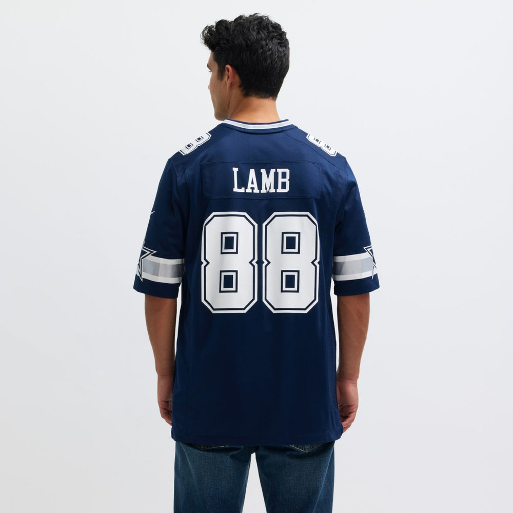CeeDee Lamb Dallas Cowboys Game Jersey - Navy