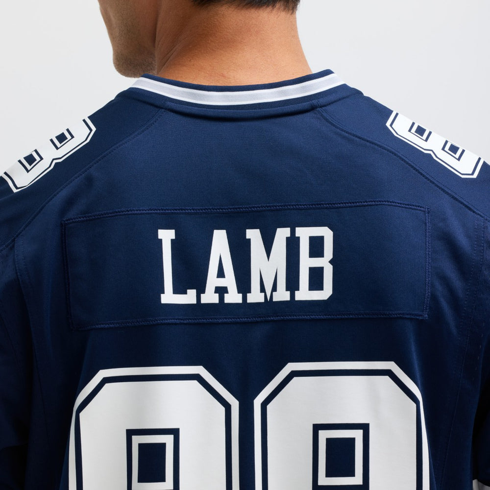 CeeDee Lamb Dallas Cowboys Game Jersey - Navy