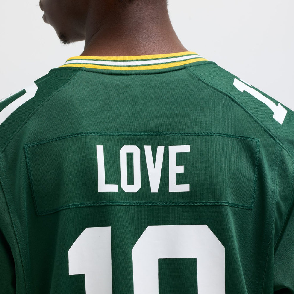 Jordan Love Green Bay Packers Player Game Jersey - Green