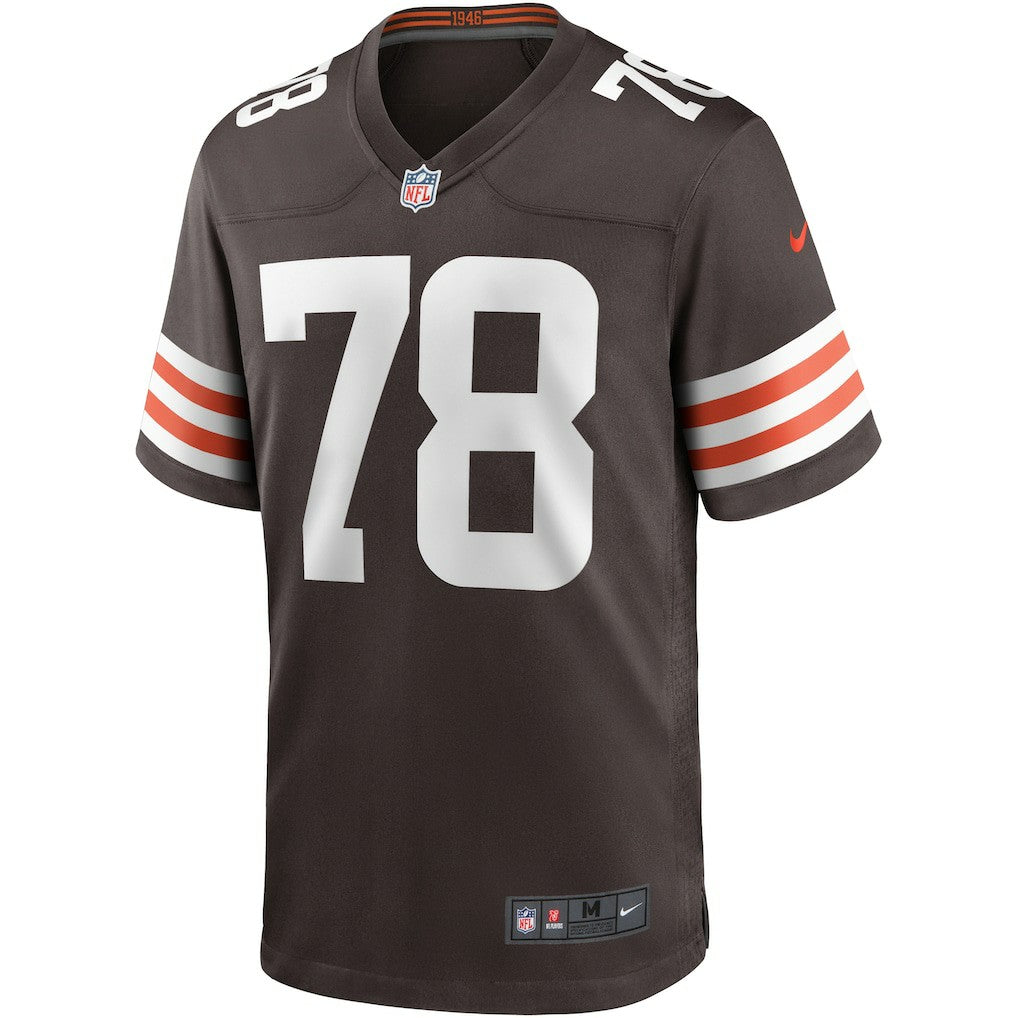 Jack Conklin Cleveland Browns Game Player Jersey - Brown